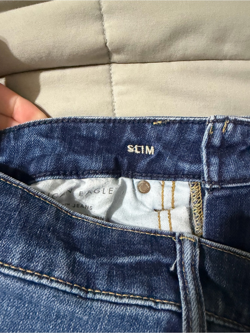 American Eagle Outfitters Men's Slim Airflex+ Jeans size 29x32 - Picture 4 of 5